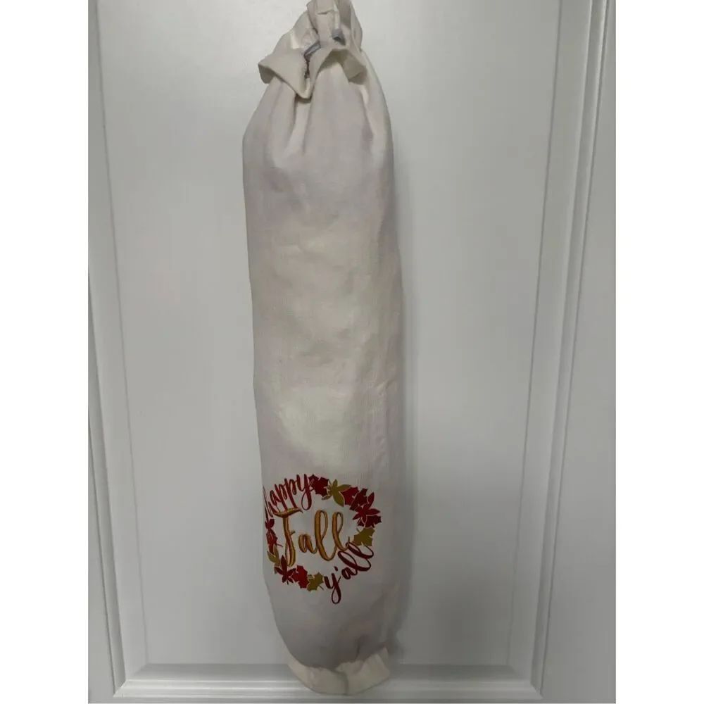 Handmade Plastic Bag Holder- Happy Fall Y’all
